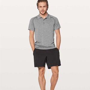 Lululemon Metal Vent Tech Polo Slate/White